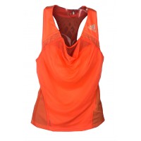 REGATA ADIDAS W ADIZERO TANK - LARANJA